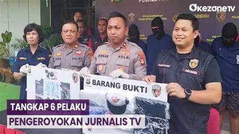 Polisi Tangkap Pelaku Pengeroyokan Jurnalis Tv Dua Di Antaranya