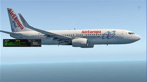 Xplane Ivao Zibo Air Europa Youtube