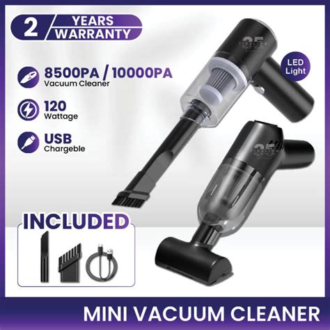 Mini Vacuum Cleaner 8500pa 10000pa Rechargeable Wireless Cordless