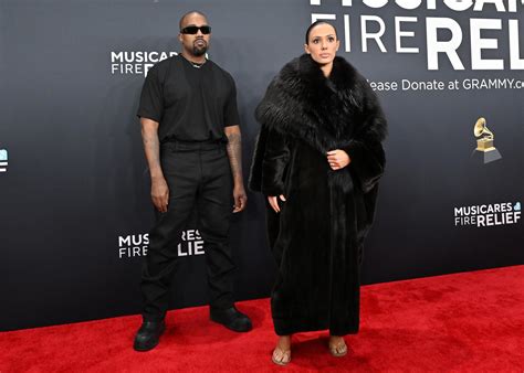 Kanye West Defends Wife Bianca Censori's Naked Grammys Dress | Us Weekly