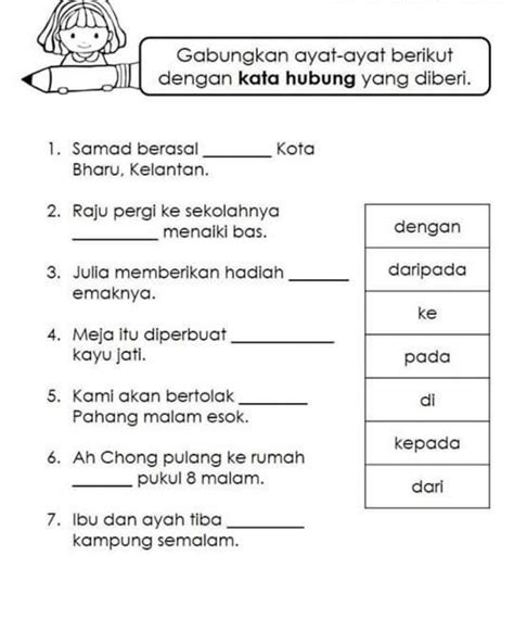 Bahasa Melayu Exercise For Sekolah Rendah Live Worksheets