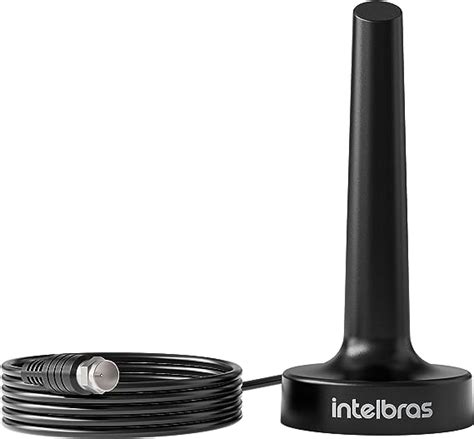 Antena Para Televisão Digital Interna - Antena Digital Interna Para Televisão Base C/ Imâ Cabo 2,5M AI2025 ...