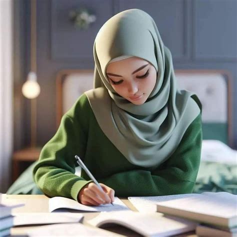 Pin oleh Saliha Özdemir di Müslim pictures Gambar Kartun hijab