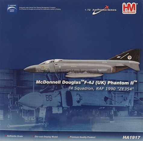 HA1917 McDonnell Douglas F 4J UK Phantom II Hobbymaster