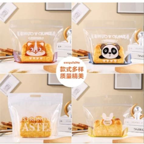 Jual Pcs Plastik Roti Tawar Premium Dengan Ziplock Shopee Indonesia