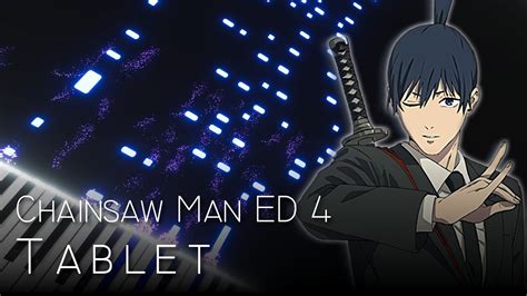 Tutorial Chainsaw Man Ed Tablet Piano Youtube