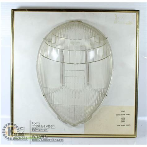 Ford 1938 1939 1940 Headlight Framed