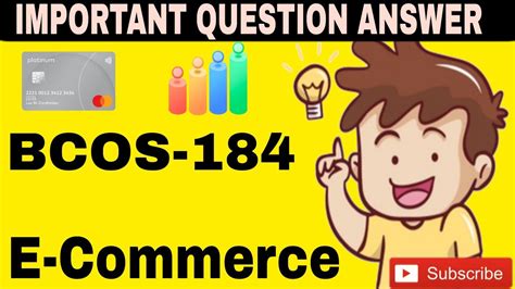 BCOS 184 IMPORTANT QUESTION ANSWER OF E COMMERCE PREVIOUS YEAR