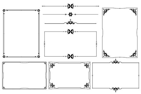 Cadre Vectoriel Vecteur Premium