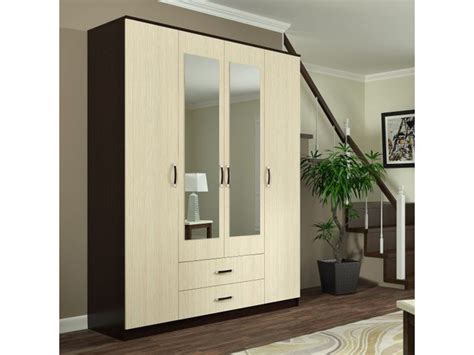 Шкаф распашной Эра Шкаф распашной_35_Эра, 160x49x220 см - купить по ...