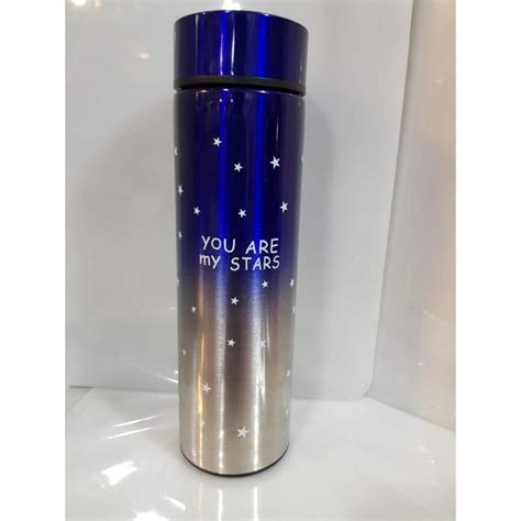Hot And Cold Water Bottle With LED Temperature Display Stainless Steel Insulated Vacuum Flask