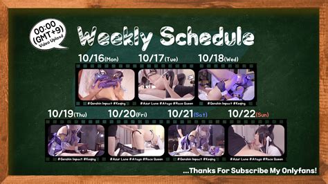 10 16 10 22 UPLOAD SCHEDULE 1 Nude Pics XHamster