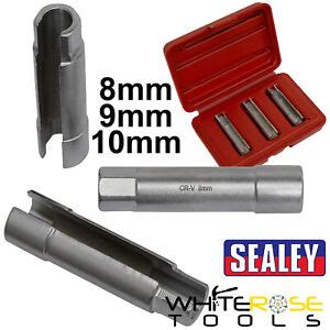 Sealey Glow Plug Socket Set Pc Mm Mm Mm Sockets Alfa Fiat Gm Psa