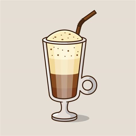 Ice Choco Vanila Eith Coffee 10817474 Vector Art At Vecteezy