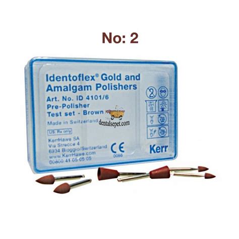 KERR Identoflex Gold Angldruva İçin Amalgam - Bitirme ve Polisaj ...