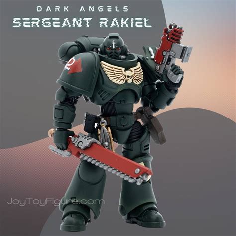 JoyToy WH40K Dark Angels Intercessors Sergeant Rakiel » Joytoy Figure