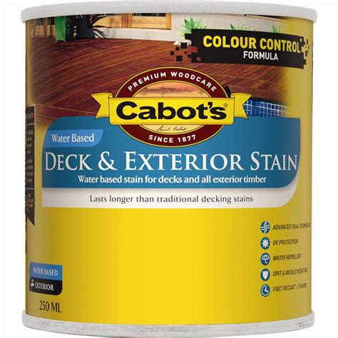 cabots ml jarrah water based deck exterior timber stain hardware
