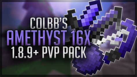 Amethyst PvP Resource Packs 1.8.9 - Minecraft PvP Texture Packs