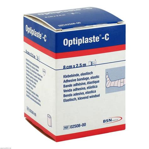 OPTIPLASTE C 8 Cmx2 5 M Rolle 1 St Preisvergleich PZN 3576278