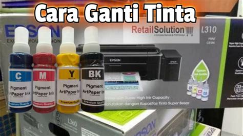 Ganti Tinta Printer Epson L L L L L L Ganti Tinta