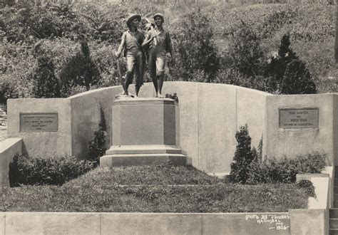 Tom Sawyer And Huckleberry Finn In The Graveyard