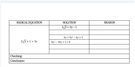 Solved: Conclusion: [algebra]