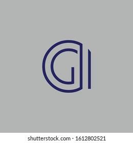 Gi Logo Icon Designs Stock Vector Royalty Free Shutterstock