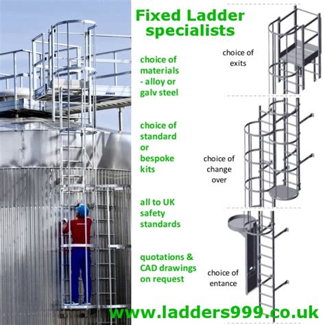 fixed vertical access ladders