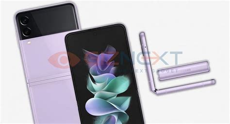 «Раскладушка» Samsung Galaxy Z Flip 3 появилась на новых рендерах со ...