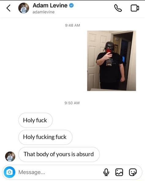 Adam Levine Adamlevine AM AM Holy Fuck Holy Fucking Fuck That Body Of