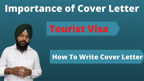 Importance Of Cover Letter For Tourist Visa Who To Write Cover Letter Tourist Visa Canada 2021