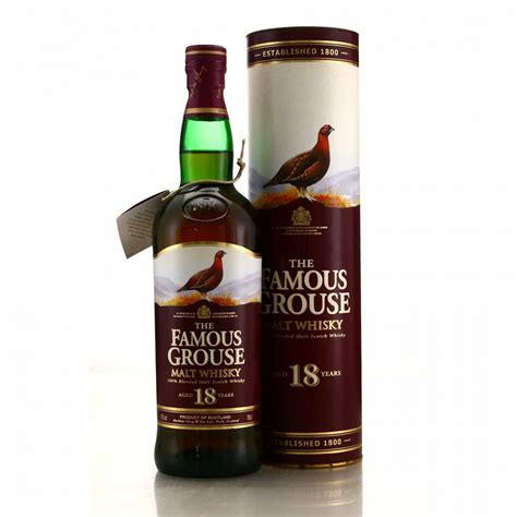 Famous Grouse 18 Year Old Malt Whisky | Whisky Auctioneer