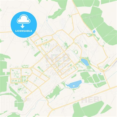 gubkin russia vector map classic colors hebstreits