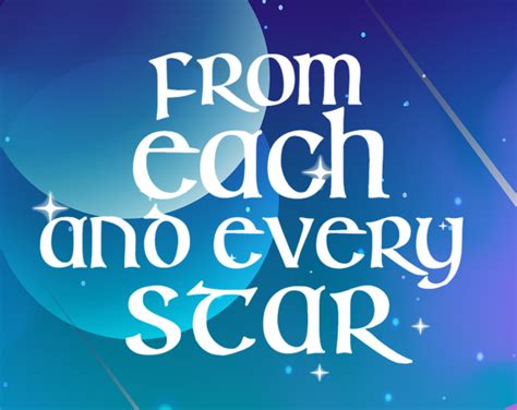 From Each And Every Star by somewhere with stories