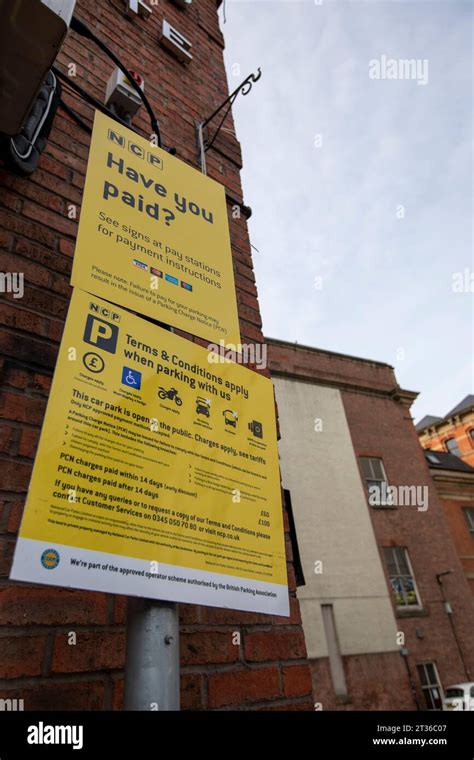 NCP car park at Sackville Street, Manchester. National Car Parks (NCP