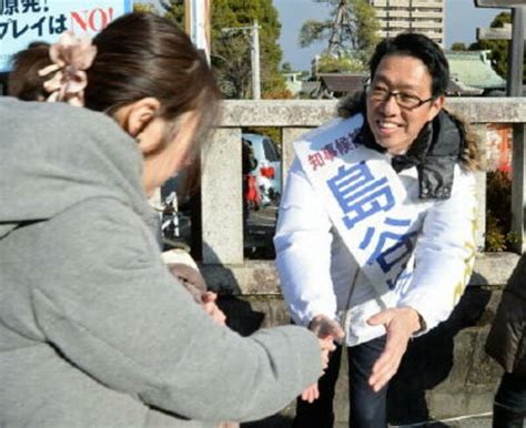 【写真・画像】＝年またぎ知事選＝ 初詣、初売りで支持訴え 行政・社会 佐賀県のニュース 佐賀新聞