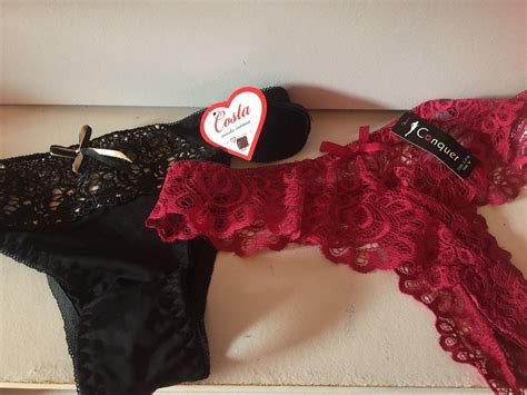 M Calcinhas Novas Etiqueta Super Confort Veis Lingerie Renda