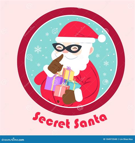 secret santa clip art 3