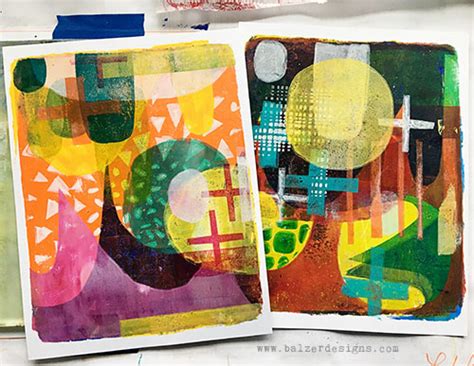 Diy Quote Monoprint With Gelli Plate Printing Artofit