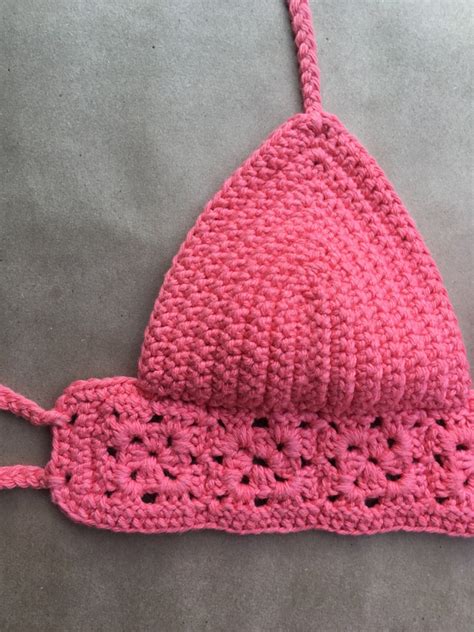 KAYA Boho Festival Crochet Bikini Top Etsy