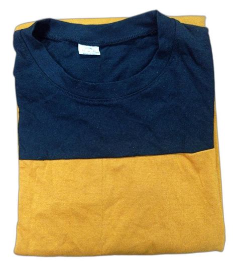 Cotton Plain Men Full Sleeves T Shirt Round Neck At Rs 220 Piece In