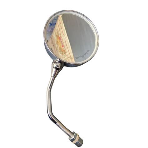 Bajaj Three Wheeler Fancy Rear View Mirror Full Crome Code B93F