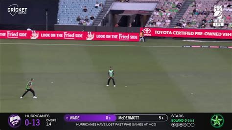 Melbourne Stars Vs Hobart Hurricanes Match Highlights January Bbl