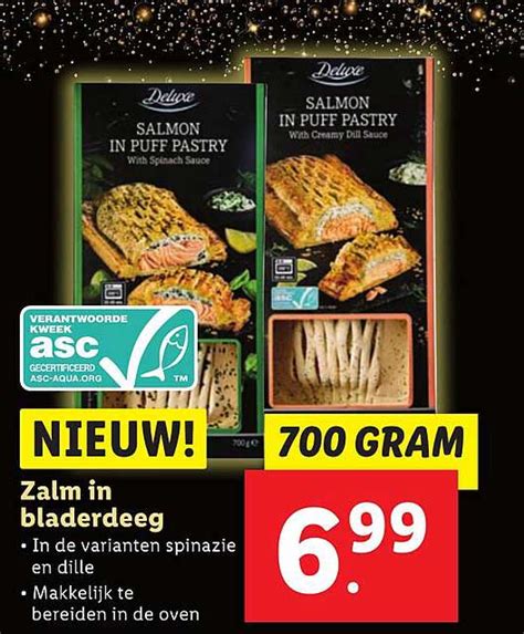 Zalm In Bladerdeeg Aanbieding Bij Lidl Folders Nl