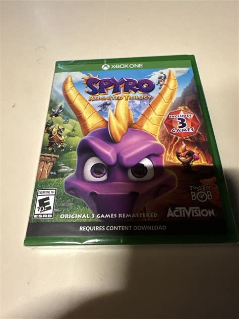 Spyro Reignited Trilogy Value Gocollect Microsoft Xbox One Spyro