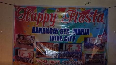 Ep Barangay Sayawan Sa Fiesta Sta Maria Iriga City Youtube