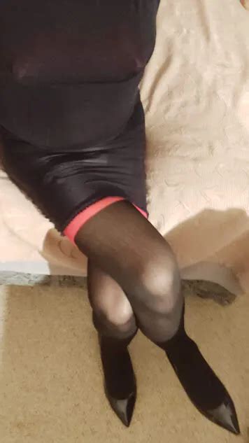 J S Black Chunky Heels Nude Pics Xhamster