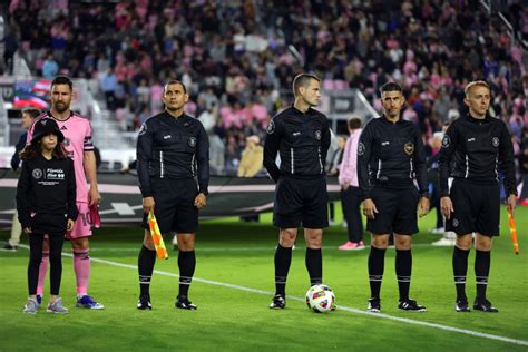 MLS Pulls Referee From Game After Photos Surface Wearing Inter Miami