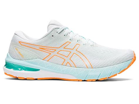 Gt 2000 10 Women Soothing Seaorange Pop Womens Running Shoes Asics Australia