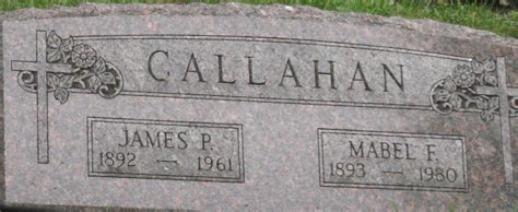 Mabel Frances Leger Callahan M Morial Find A Grave